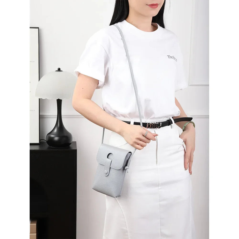 Luxury Brand Design Crossbody Bags for Women Small Cell Phone Wallet Purse with Adjustable Strap Women's Shoulder Bag Handbag