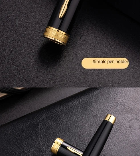 Hero 772 Classic Business Fountain Pen Set- Ideal Corporate Gift，Includes Ink & Classy Gift Box, Perfect for Business/Students