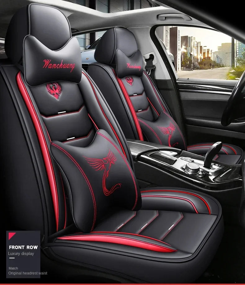 Universal Style 3D Car Seat Cover for HYUNDAI Tucson Santa FE I30 I40 Veloster Genesis Venue Terracan Ioniq Interior Accessories