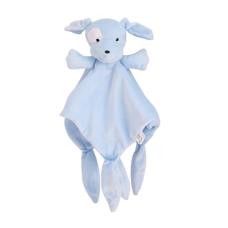 Baby Security Blanket Soft Plush Stuffed Animal Toys Infant Bibs Nursery Newborn Sleeping Dolls Cartoon Soother Appease Towel