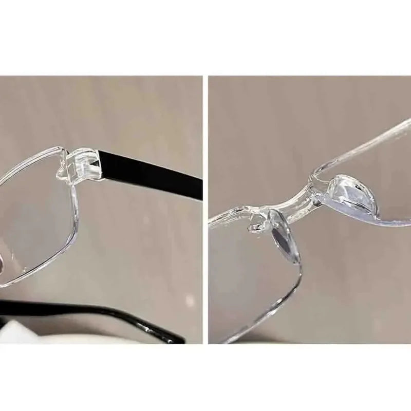 Smart Zoom Reading Glasses Anti Blue Light Presbyopia Glasses for Men Women Adjustable Focus Light Lightweight Reading Glasses