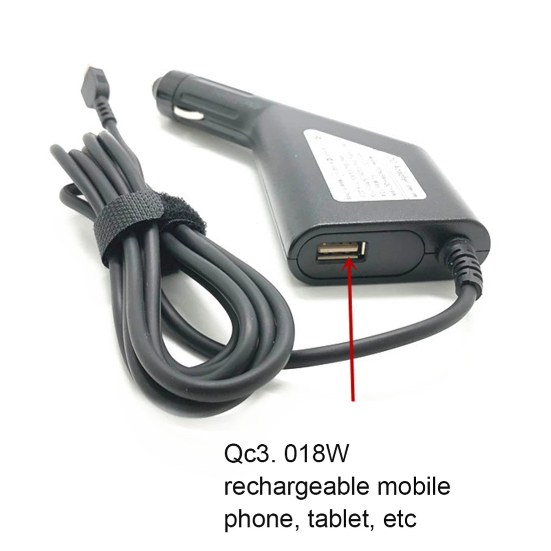 65W USB Type C Universal Laptop Dc Car Charger Power Supply Adapter for Lenovo Hp Asus 5V 12V Quick Charge 3.0