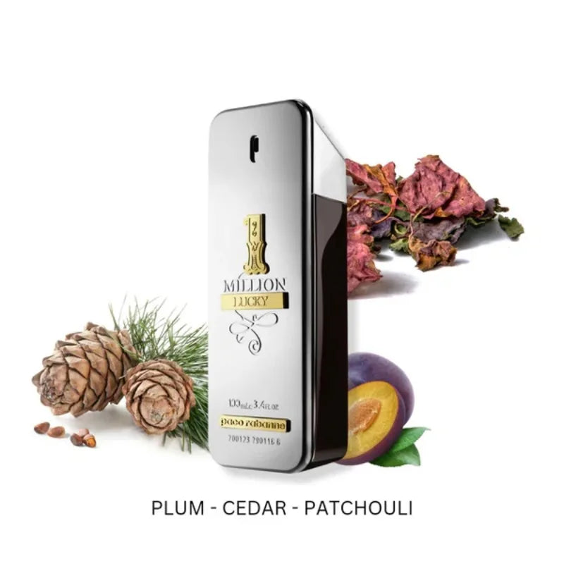 100ML Rabanne 1 Million Lucky Pheromone Fragrance Arabian Women's Perfume Pheromone Cologne for Man Attract The Opposite Sex