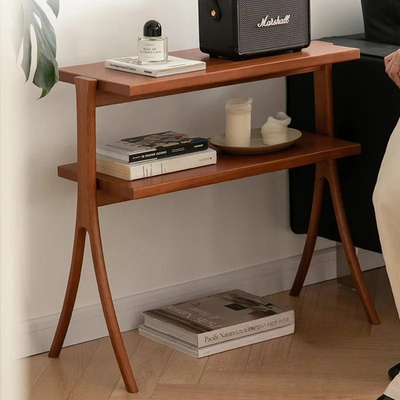 Wooden Table Modern Coffee Tables Portable Sofa Side Table Living Room Luxury Desk Multifunction Storage Furniture Decoration