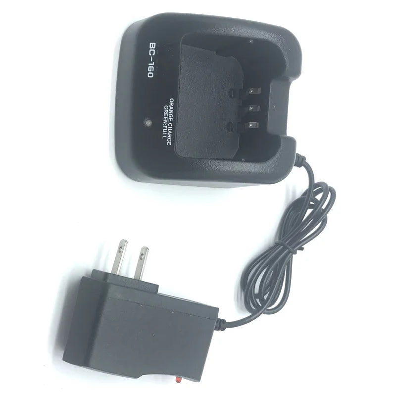 BC-160 Charger for ICOM IC-A14 IC-F14 IC-F24 IC-F33GS IC-F33GT IC-F3011 IC-F4011