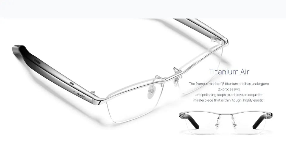 Huawei Smart Glasses 2 All-weather intelligent broadcasting, 11 hours of continuous listening