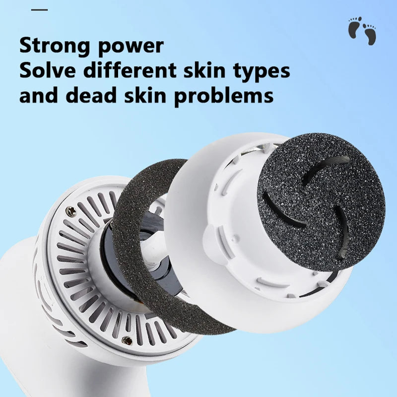 Electric Foot File Callus Remover Machine Pedicure Device Foot Clean Feet For Heel Hard Cracked Dead Skin Foot Grinder Care Tool