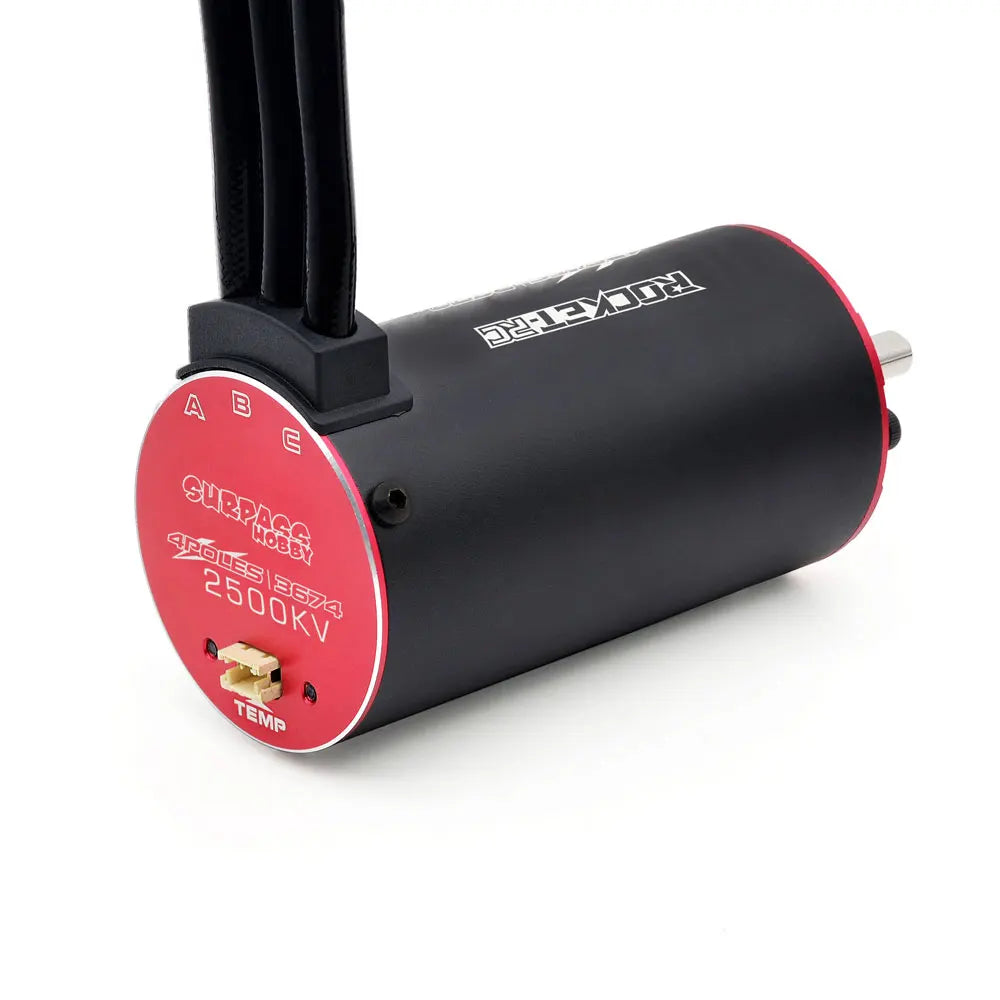 RC motor Rocket V2 supersonic Brushless Motor w/ Temp Sensor 3650 3660 3665 3670 3674 for 1/8 1/10 RC Car