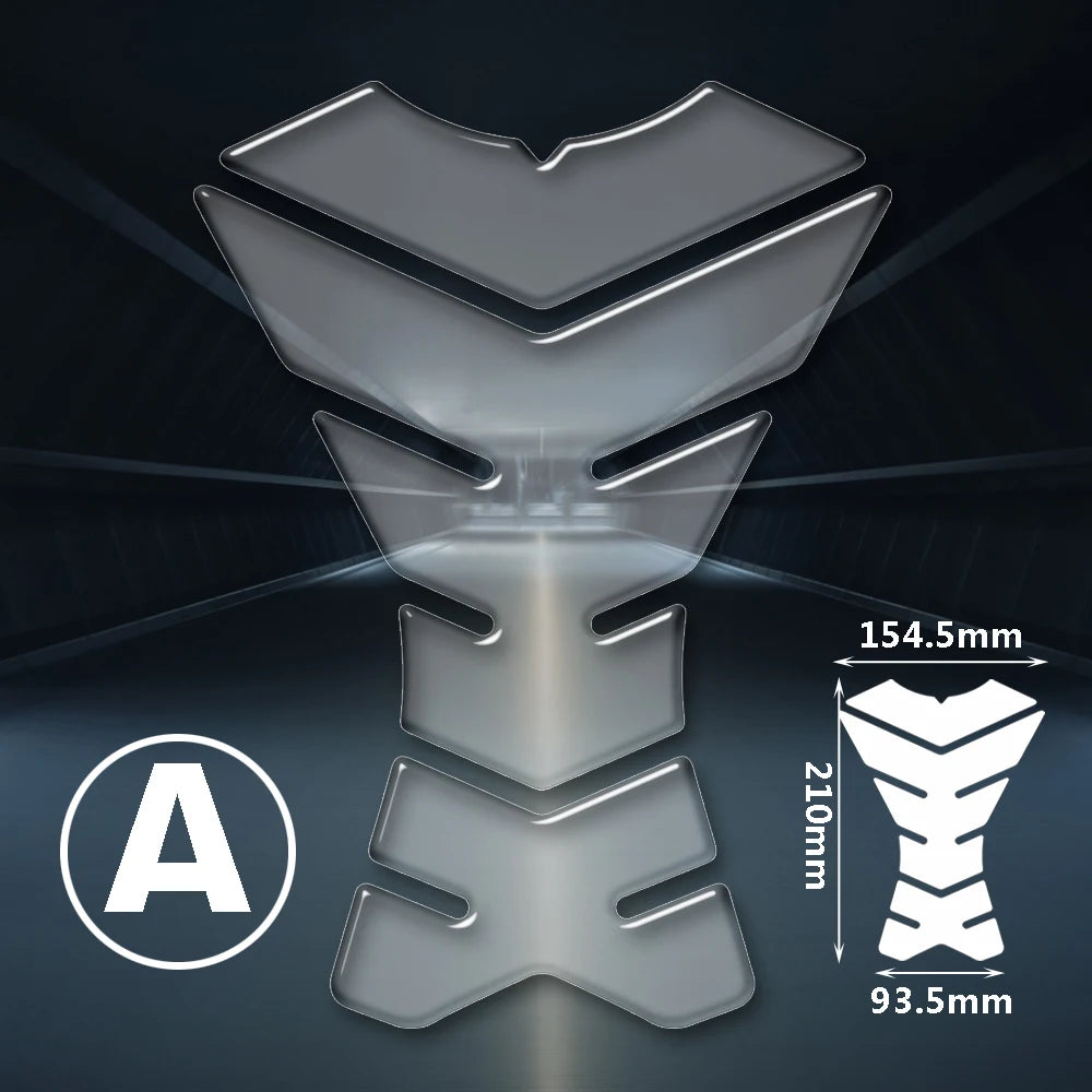Transparent Motorcycle Tank Pad Protection Universal for Kawasaki Honda Yamaha Suzuki Aprilia Benelli Motorbike Stickers