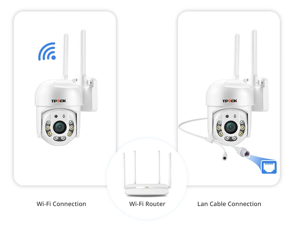 4MP PTZ WIFI IP Camera 1080P CCTV Surveillance Security Protection Wi Fi Outdoor 4X Digital Zoom Street CamHipro CamHi Camara