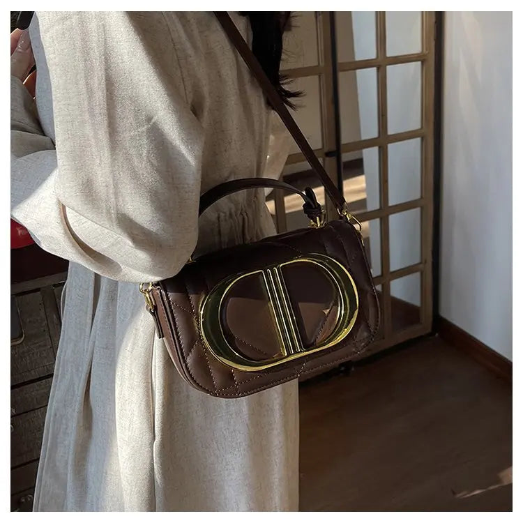 Luxury Chic Designer Diaper Bag For Women Large Capacity Tote Elegant Leather Crossbody Handbag For Fashionable And Practical