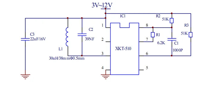 5V1A/5V2A Wireless Power Module Wireless Charging Transmitter-Receiver Board