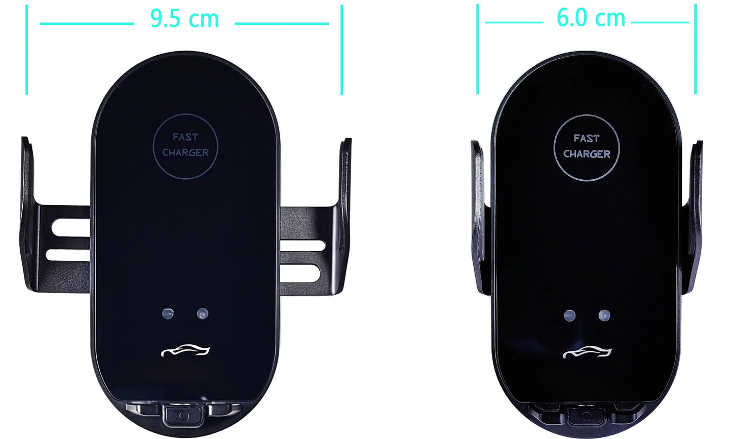 For Ford Mustang 2015-2018 2019 2020 2021 Car Phone Holder Wireless Charging Bracket Base Gravity Stand Phone Mount Accessories