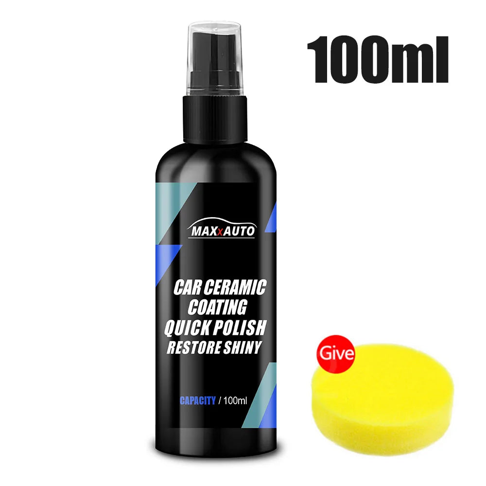 Ceramics Nano for Car Paint Coating 9H Liquid Glass Plated Crystal Hydrophobic Waterproof Polishing Paint Hardness Car Polishing