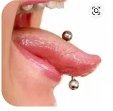 1/5/10pcs Titanium Tongue Ring Piercings External Threaded Industrial Barbell Tongue Bar Tragus Helix Ear Piercing Body Jewelry