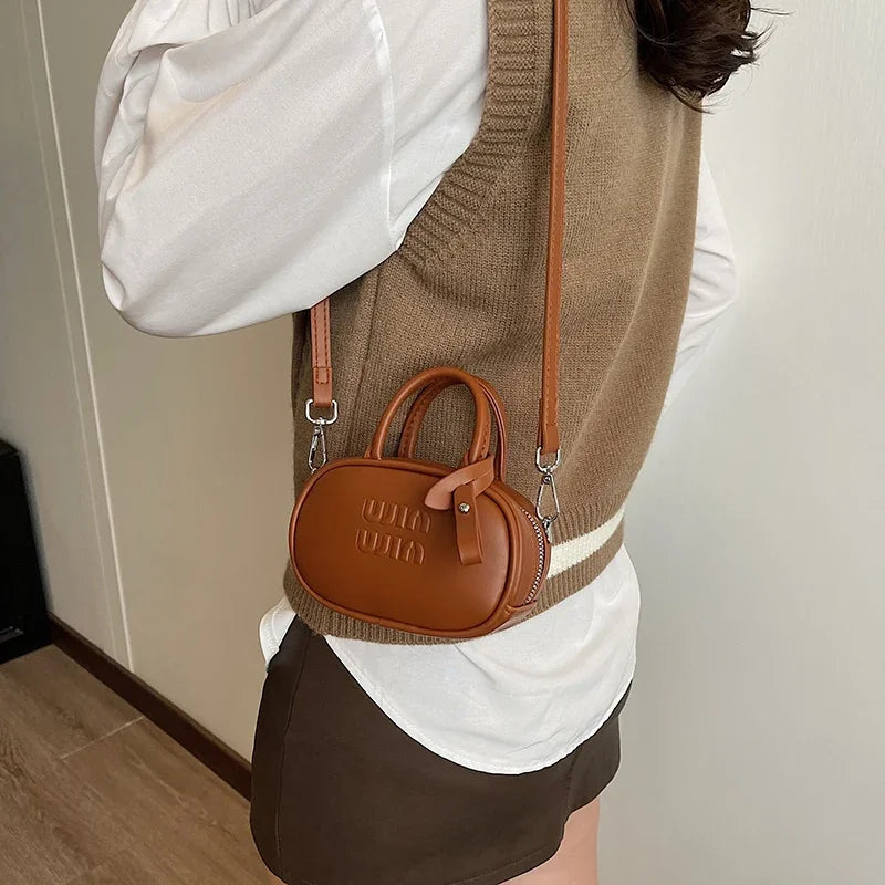 Luxury Brand Women Bag 2024 Winter Mini Crossbody Bag Purse Fashion Simple Handbag Satchel High Quality Lady Small Shoulder Bags