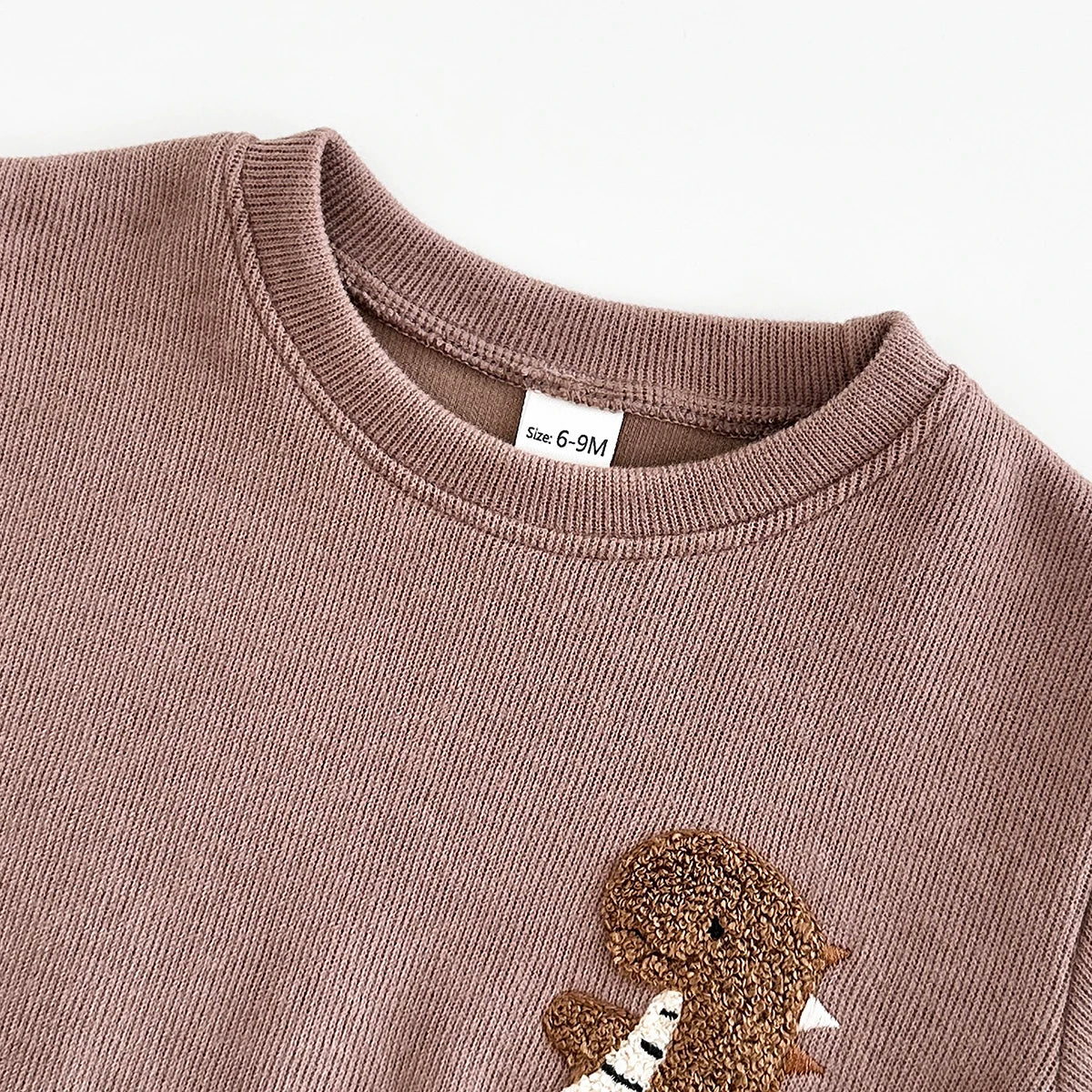 2024 Autumn Baby Clothes Sets Boy Girl Baby Infant Suits Cute Cartoon Animal/Dinosaur Embroidery Warm Top+Pants Newborn Clothes