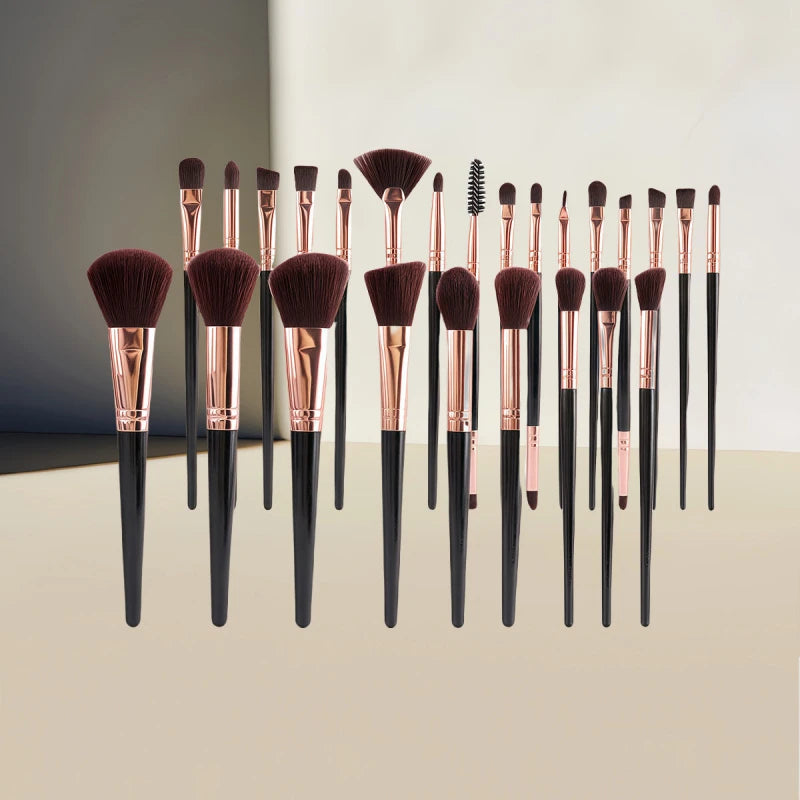 47Pcs Makeup Brush Set Chic Fragrance Style Beauty Tools Kit Portable Travel Cosmetic Bag Puff Toiletry Makeup Accessories Set