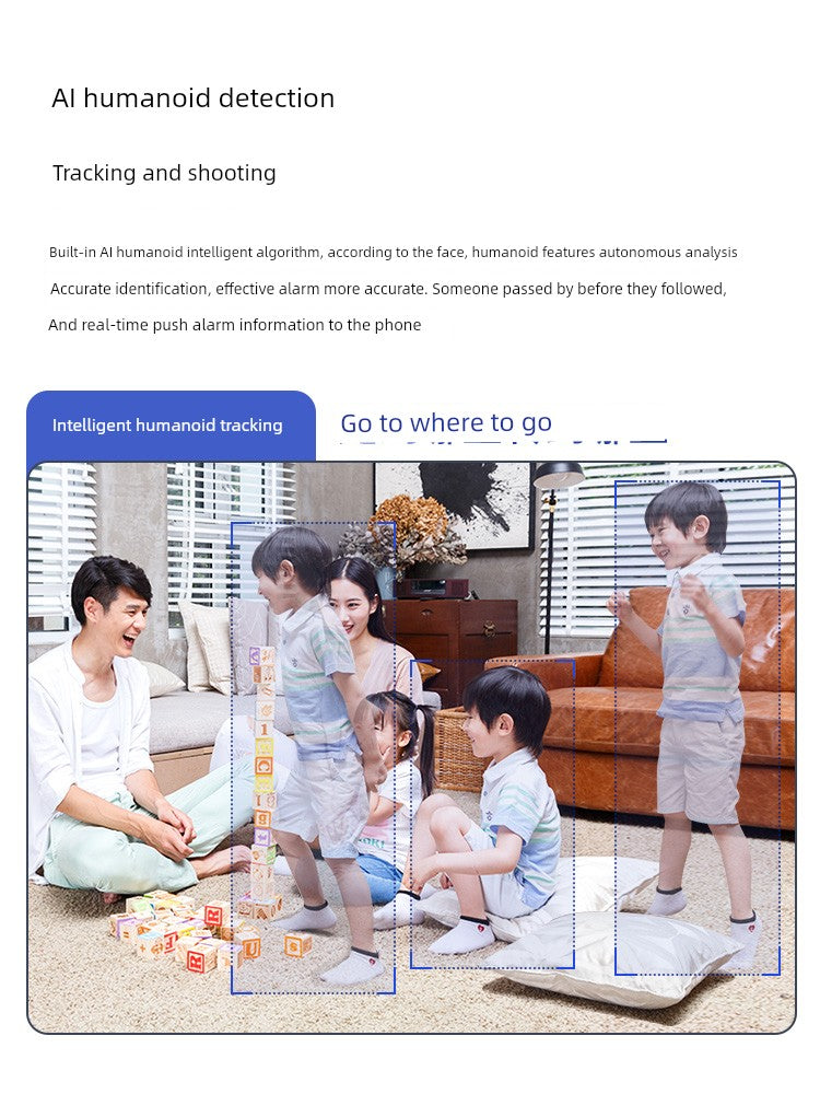 HD Indoor Smart Webcam without Dead Angle