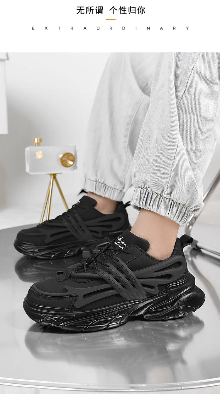 2025 new men's casual shoes,walking shoes,sneakers strolling shoe Casual Soft Sole Durable unisex shock-absorbing soft-soled