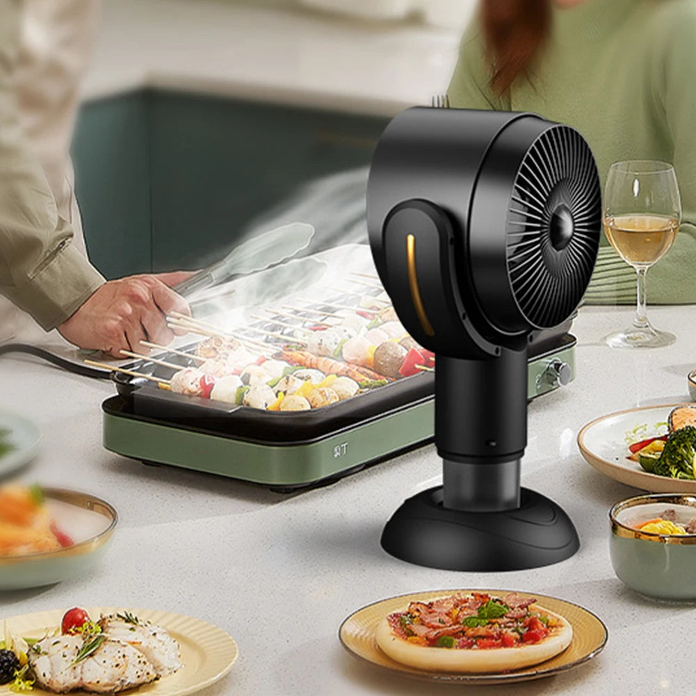 Adjustable Angle Portable Hood Mini Kitchen Desktop Range Vent Hood Rechargeable/USB Plug Table Rangehood Cooker For Cooking