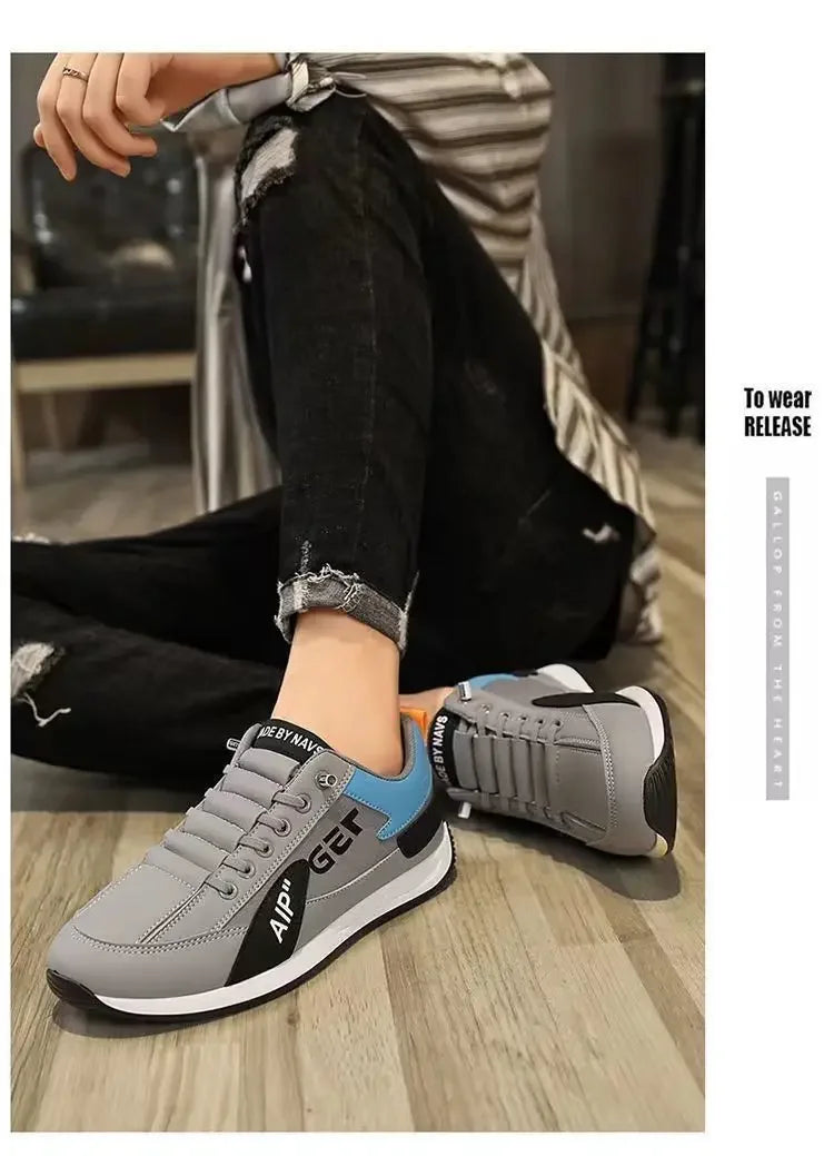 Spring and Autumn New Style Men's Shoes Spring and Summer Sports Board Shoes Running Lightweight Casual Shoes