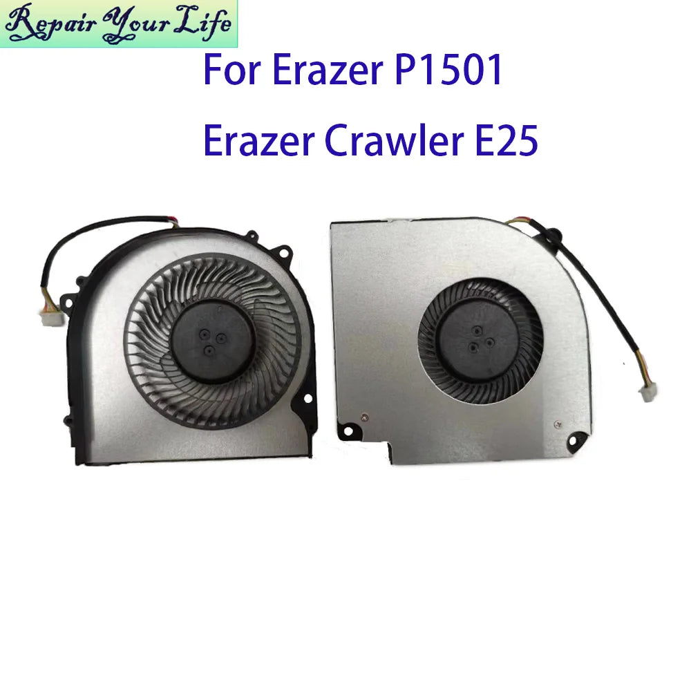 Notebook Cooler Fan For Medion Erazer P15601 NH55RHQ-M MD61657 MD61589 Crawler E25 NH55EKQ MD62316 MD63935 Cooling CPU GPU Fans
