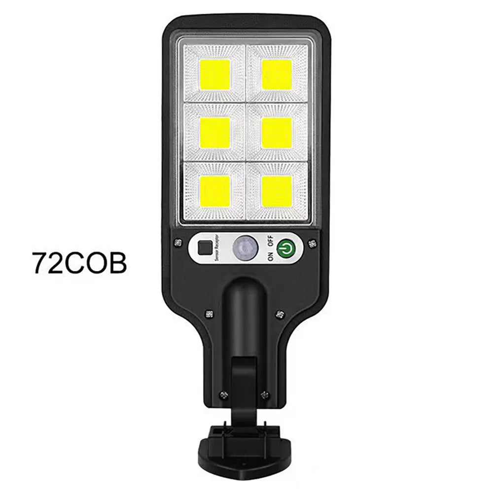 Solar Outdoor LED Wall Light with Human Body Waterproof Induction for Garden Terrace Garage Courtyard and Street Lighting