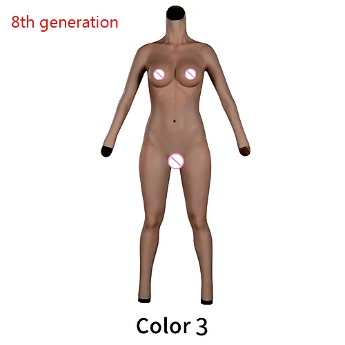 EYUNG Bodysuit Crossdressing Pussy Body Suit Cosplay Silicone Breasts Shemale Full Silicone Bodysuits Sissy Underwear Panties