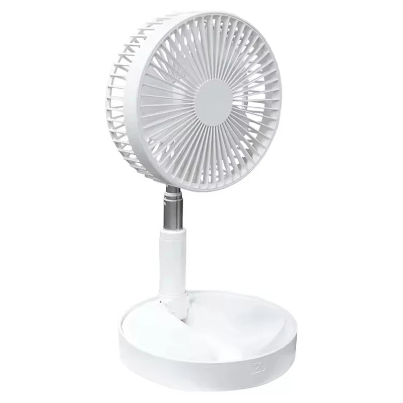 Retractable Fan USB Charging Telescopic Foldable Portable Mini Electric Fan Dormitory Outdoor Cooling Appliances Adjustable Fans