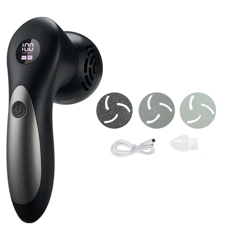 Electric Foot File Callus Remover Machine Pedicure Device Foot Clean Feet For Heel Hard Cracked Dead Skin Foot Grinder Care Tool