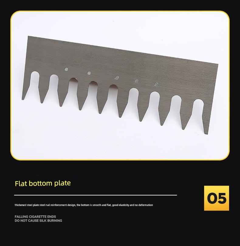 Tile Serrated Spatula Square Tooth Toothed Plastering Knife Paving Tile Plastering Knife Flat Gray Batch Ash Spoon Masonry Tool