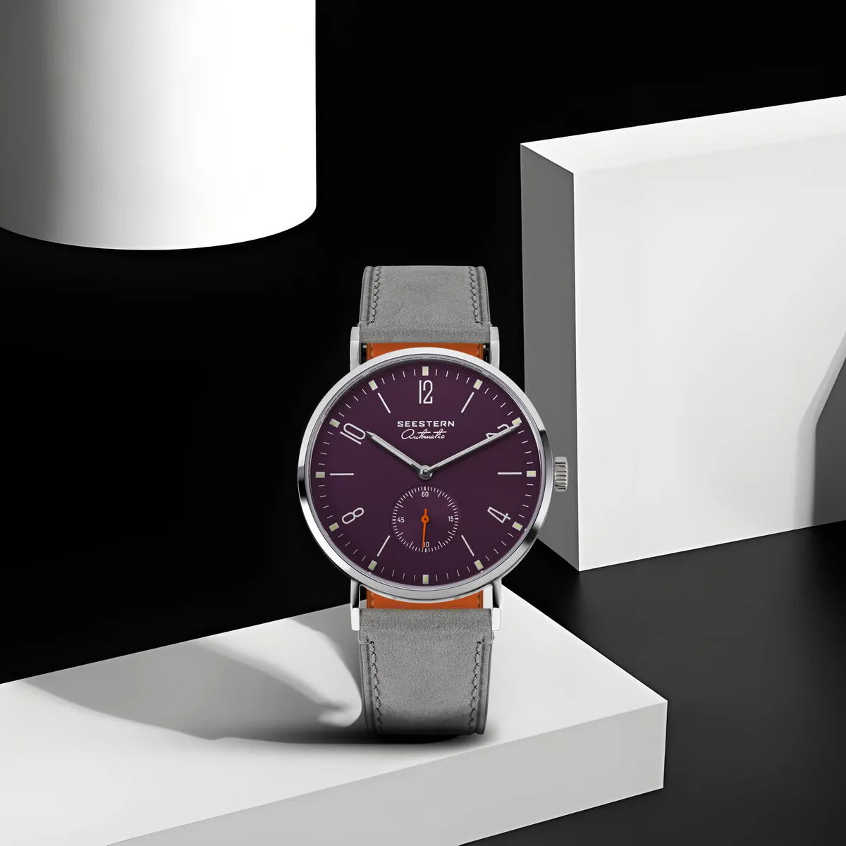 SEESTERN 2024 New Men Watch Automatic Business Wristwatches ST1701 Movement Ultra Thin Clock Top Brand Luxury  Fashion Casual