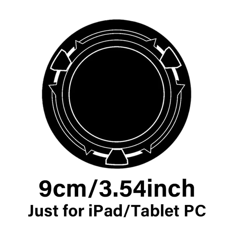 Ultra-thin 4cm/6cm Mobile Phone Back Sticker Metal Plate for Magnetic Holder 9cm Metal for IPad/Tablet PC Universal Iron Sheet