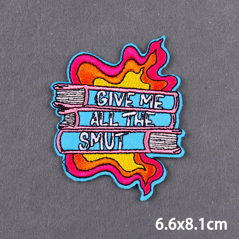 Mandala Iron On Patches For Clothes DIY Embroidery Applique Fusible Patch Ironing Stickers Letters Patch For Jacket Badge