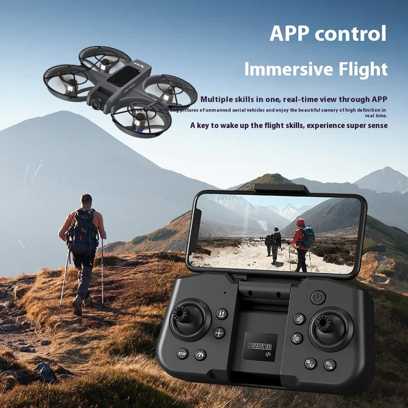 VR Professional Mini Drone for Kids with HD Camera Brushless Motor Optical Flow Positioning Remote Control Toy Quadcopter