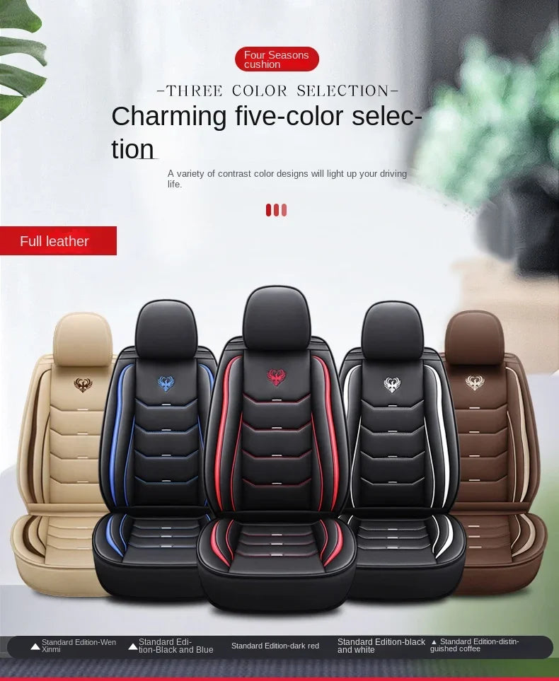 Universal Style 3D Car Seat Cover for HYUNDAI Tucson Santa FE I30 I40 Veloster Genesis Venue Terracan Ioniq Interior Accessories