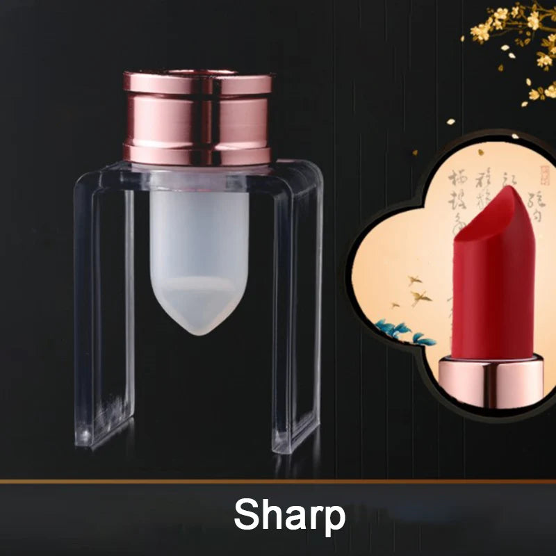 Hot Sales 3pcs/set Silicone Lipstick Mold Aluminum Ring Mould Holder DIY Crafts Tools Easy New High Quality Beauty Lipstick Kits