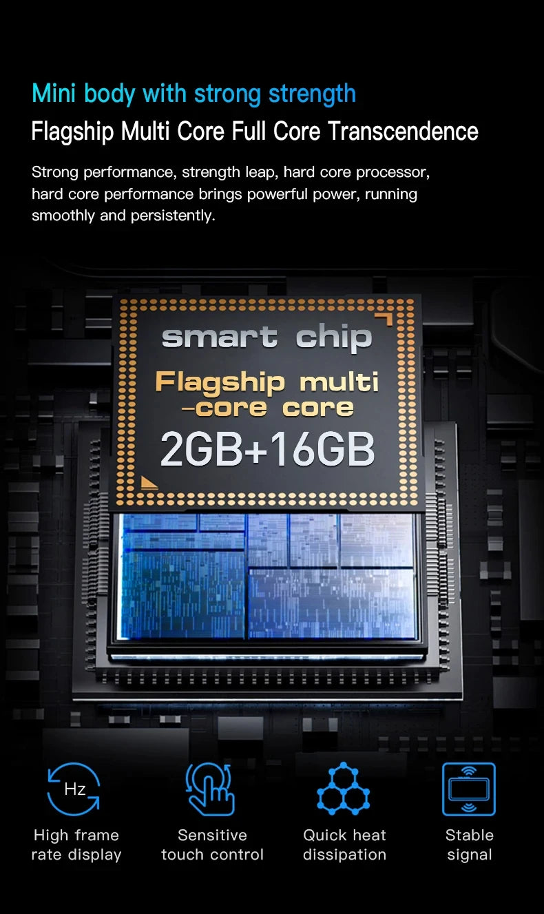 Hot Selling Mini Smartphone 3G WCDMA 3.0"Display Dual SIM Android System WiFi GPS 2GB+16GB Play Store Small Portable Smart Phone