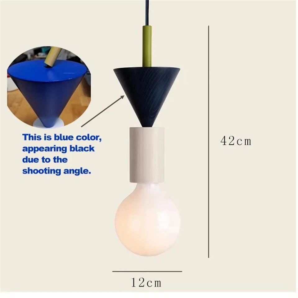 Modern Lustre Grain Ceiling Pendant Lamp Nordic Wood LED Pendant Lights Kitchen Restaurant Home Decor Hanging Lamp Light Fixture