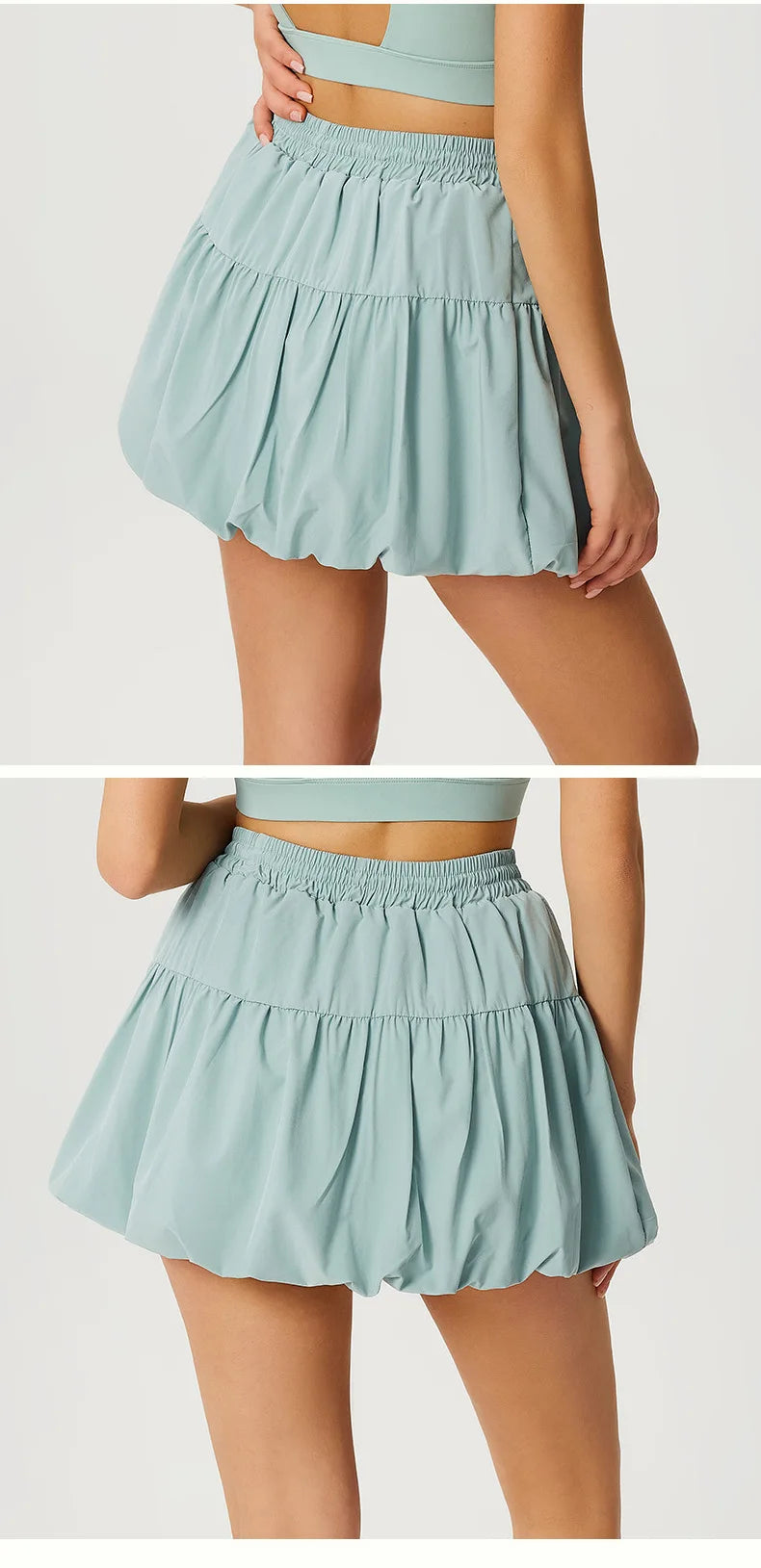 Women High Waist Sports Short Skirt Lined Shorts Fitness Yoga Quick Dry Running Sport Skirts Tennis Skirt Golf Wear for Women