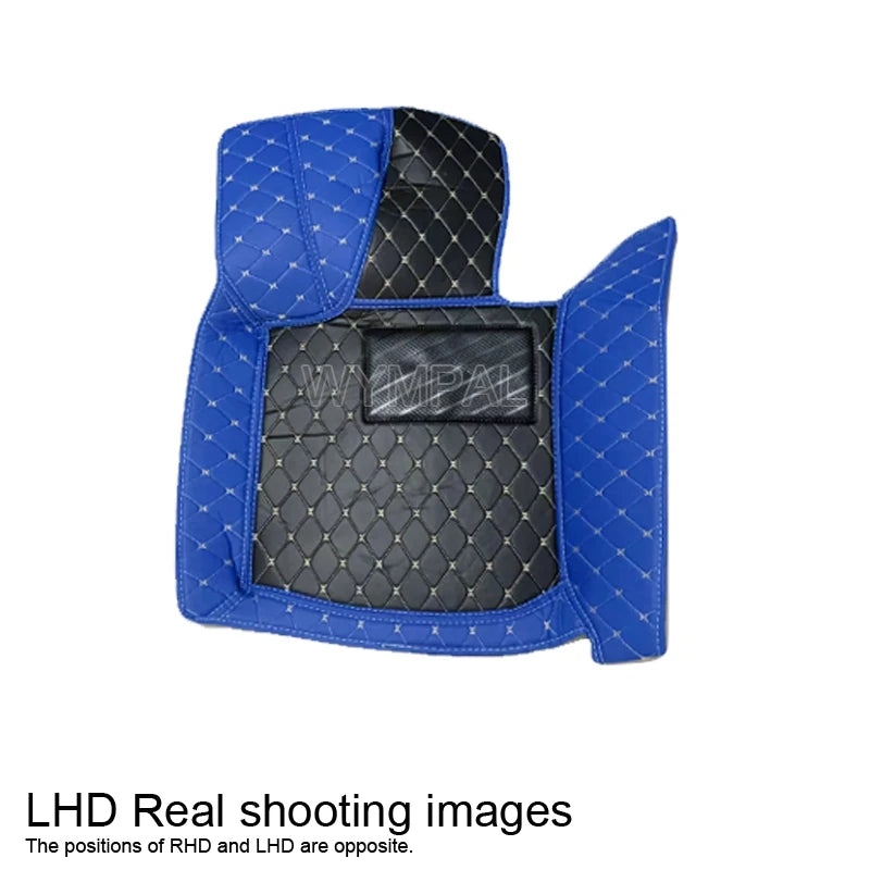 Car Floor Mats For VW Golf 4 MK4 1998 1999 2000 2001 2002 2003 car Accessories Leather Carpets Rugs Foot Pads