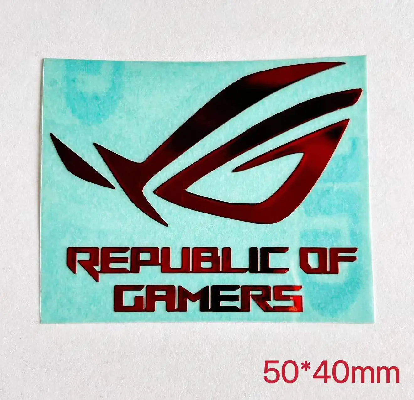 Asus ROG player Country Metal sticker Asus mobile phone laptop tablet shell metal sticker