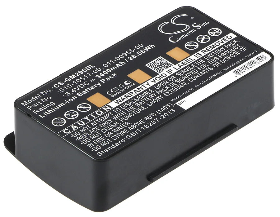 GPS, Navigator Battery For Garmin 010-10517-00 010-10517-01 011-00955-00 GPSMAP276 276c 296 396 376 376C 378 496 495 478 GPSM478