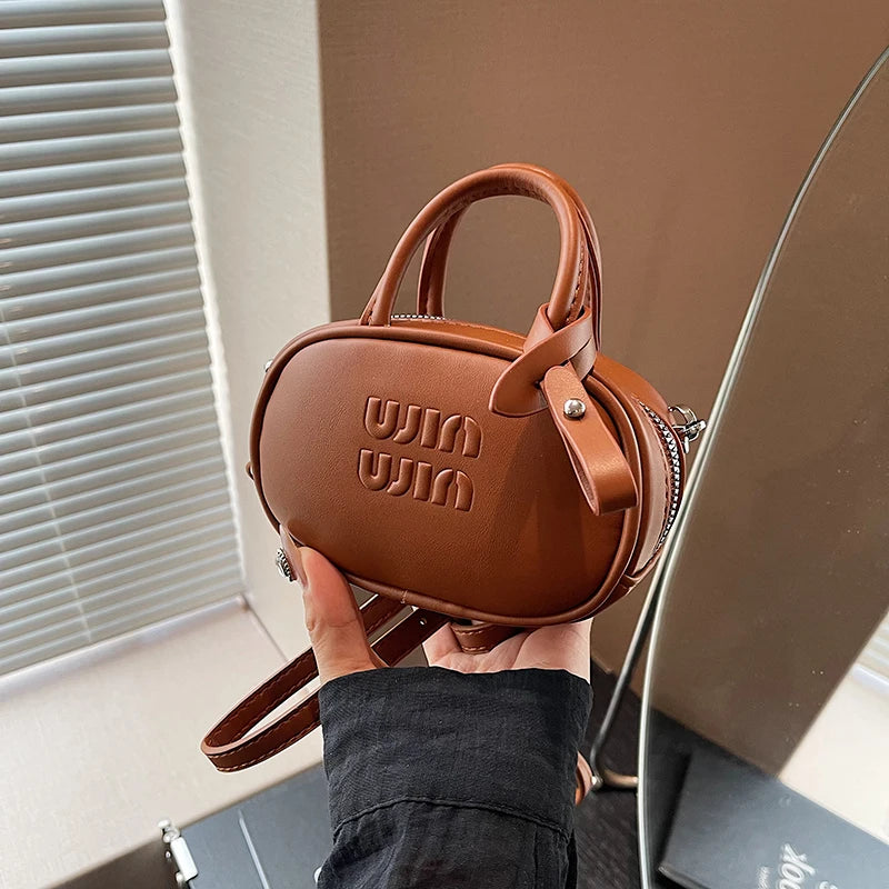 Luxury Brand Women Bag 2024 Winter Mini Crossbody Bag Purse Fashion Simple Handbag Satchel High Quality Lady Small Shoulder Bags