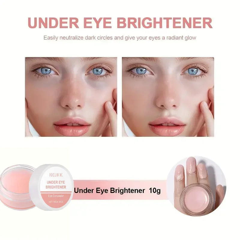 Hydrating Eye Brightening Concealer&Contour Cream-Full Coverage,Long Lasting,Correcting Eye Concealer for a Perfect Look Makeup