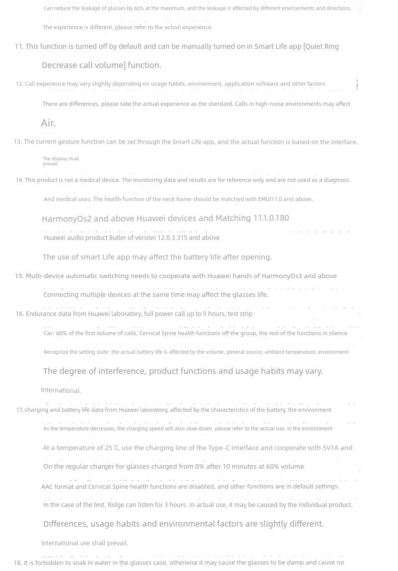 Huawei Smart Glasses 2 Open 4 Generation Bluetooth Headset