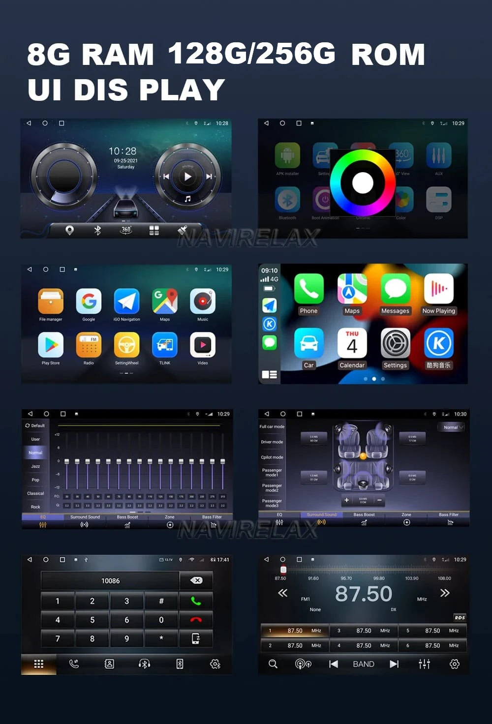 Android 15 Car Carplay Player For Chevrolet Holden S10 TRAILBLAZER COLORADO ISUZU DMAX GPS Radio Audio Multimedia Stereo BT Navi