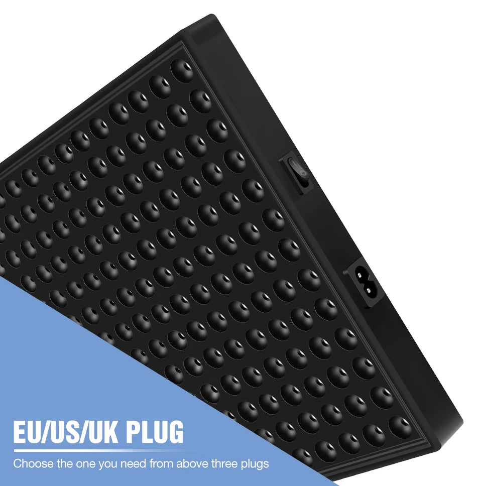 100W 50W LED Grow Light Full Spectrum Plant Hydroponics Cultivation Lamp IR UR For Indoor Flower Cactus Succulent Fill Lighting