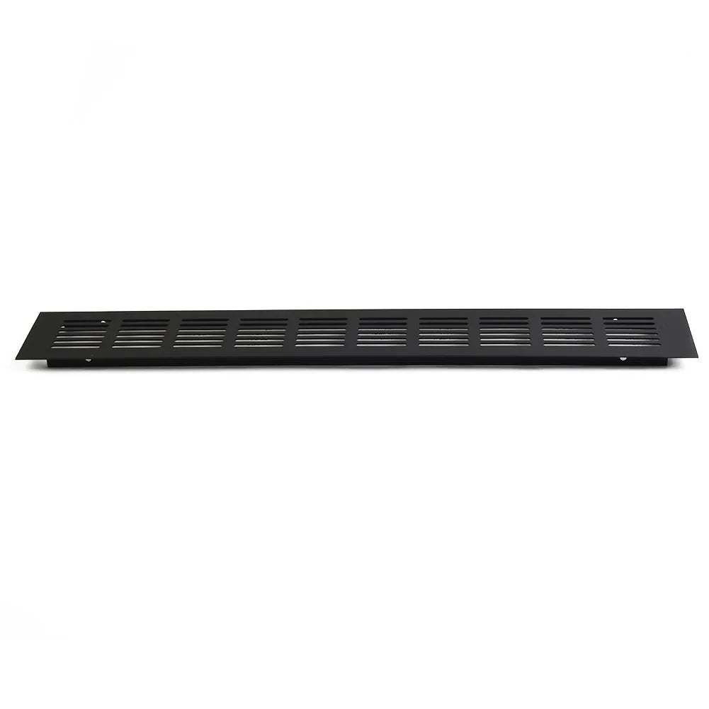 60mm Aluminium Rectangular Cabinet Wardrobe Air Vent Grille Ventilation Cover